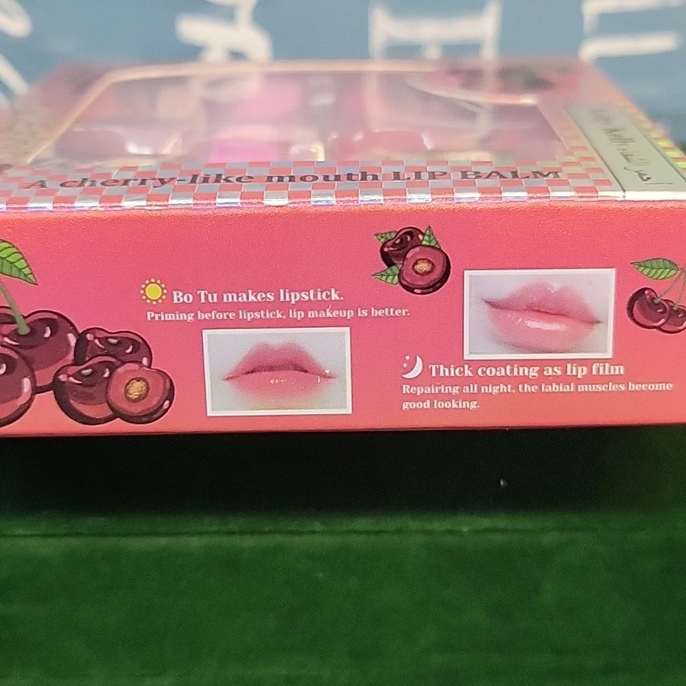 Kathy Kelly Cherry Lip Balm Set